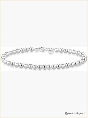 Handmade 4mm Bead Ball Strand Chain Bracelet